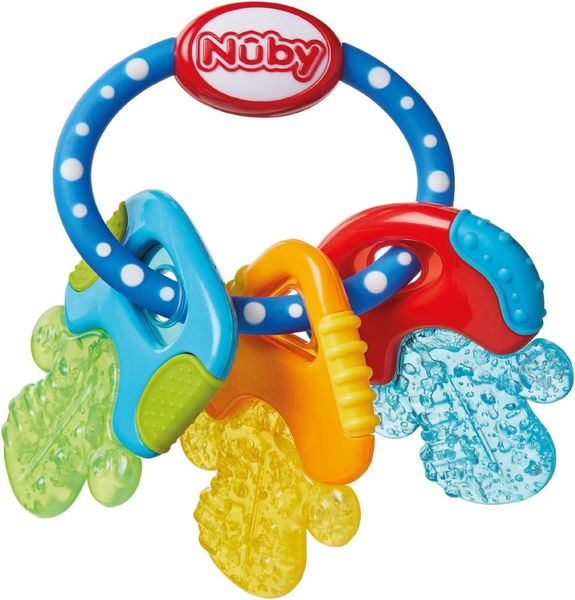 Nuby — IcyBite Mordedor Refrigerante con Gel PurICE (texturas, desde 3 meses)