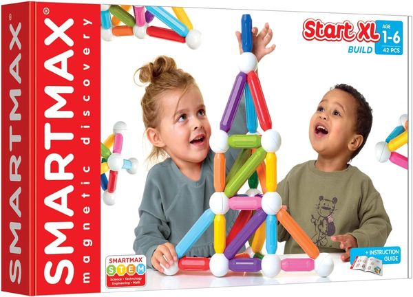 SmartMax — Start XL (construcción magnética, 42 piezas grandes)