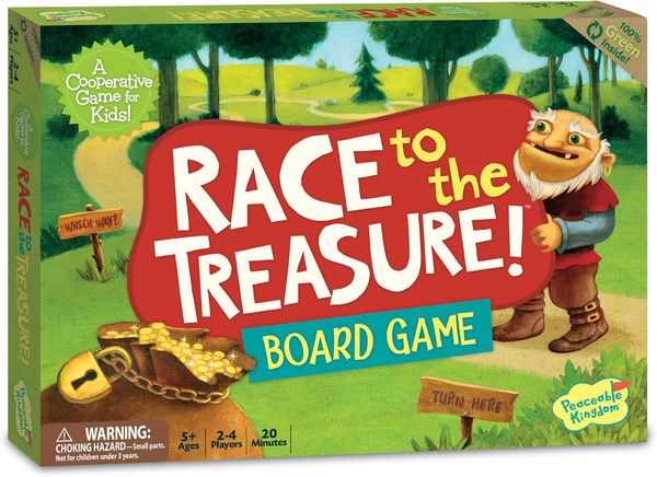 Peaceable Kingdom — Race to the Treasure! (cooperativo premiado)