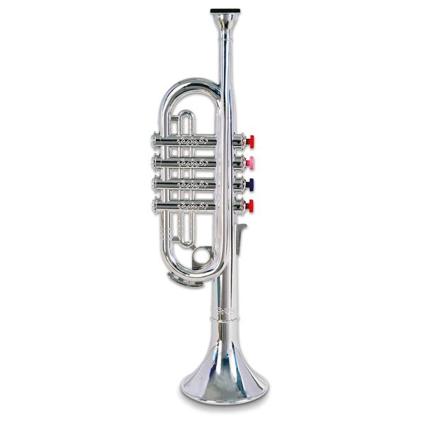 Bontempi — Trompeta Cromada de 4 Notas (ChromeEcho)