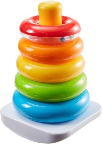 Fisher-Price — Pirámide Balanceante de Aros (Mattel FHC92)