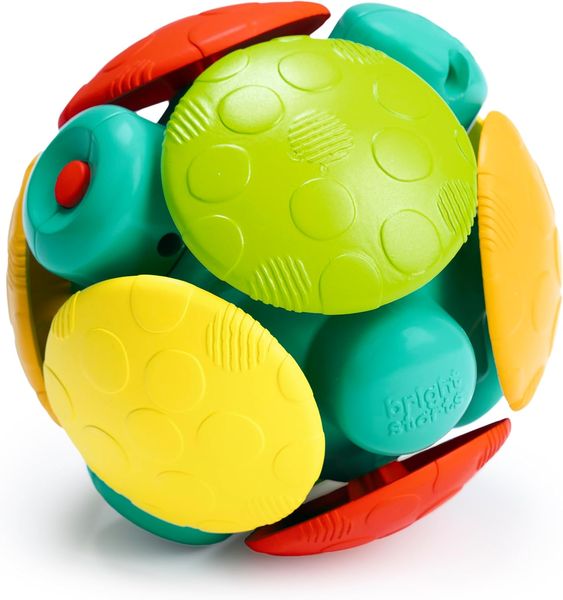 Bright Starts — Wobble Bobble, Pelota de Actividades Tambaleante (desde 3 meses)