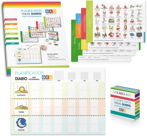 Editorial GEU — Panel de Rutinas Diarias con Pictogramas
